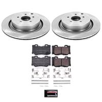 PowerStop Performance Brake Pads Rotors Kit KOE5861 for Infiniti M37