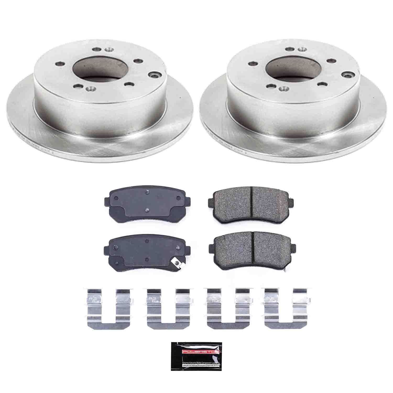 Power Stop Performance Brake Pads Rotors Kit KOE5915