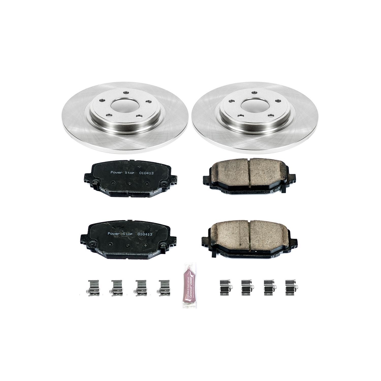 PowerStop Performance Brake Pads Rotors Kit KOE5961