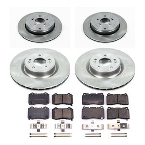 2010 Hyundai Genesis Coupe Performance Brake Pads / Rotors Kit