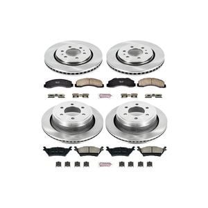 PowerStop Performance Brake Pads Rotors Kit KOE6268