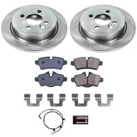 PowerStop Performance Brake Pads Rotors Kit KOE6281 for 2010 Mini Cooper
