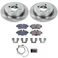 PowerStop Performance Brake Pads Rotors Kit KOE6331 for 2012 Mini Cooper