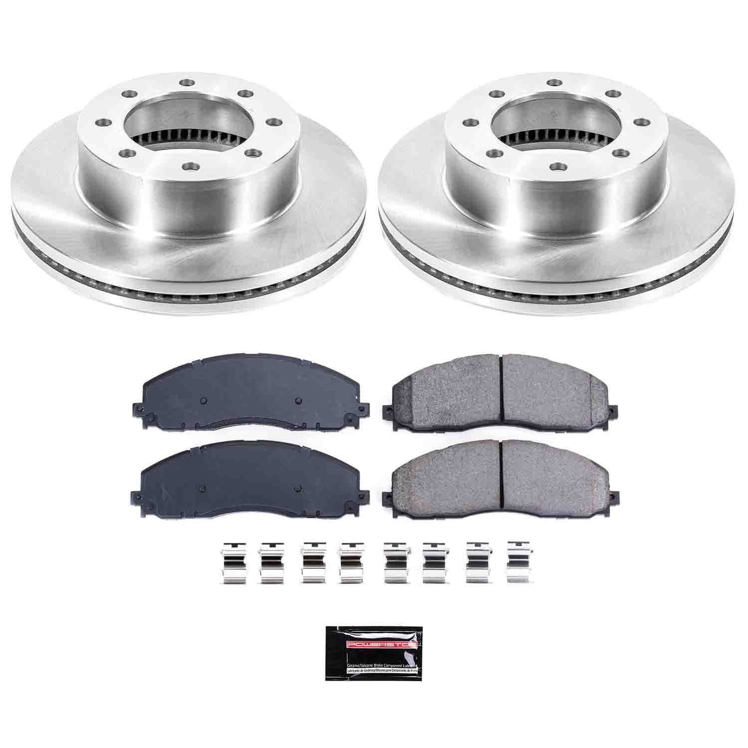 PowerStop Performance Brake Pads Rotors Kit KOE6403