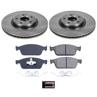 PowerStop Performance Brake Pads Rotors Kit KOE6479 for Ford Focus