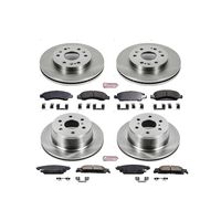 PowerStop Performance Brake Pads Rotors Kit KOE6560 for Chevrolet Silverado 1500