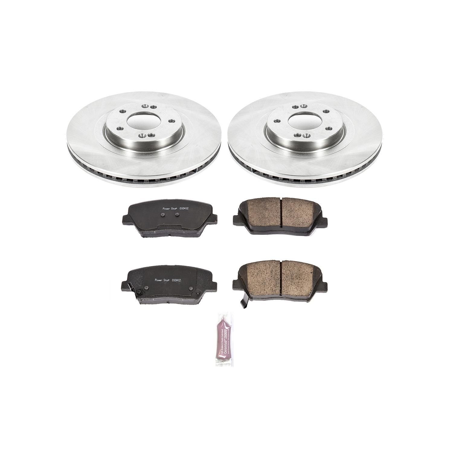 Power Stop Performance Brake Pads Rotors Kit KOE6779