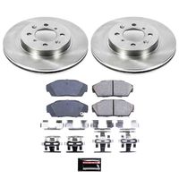 PowerStop Performance Brake Pads Rotors Kit KOE688 for Honda Civic