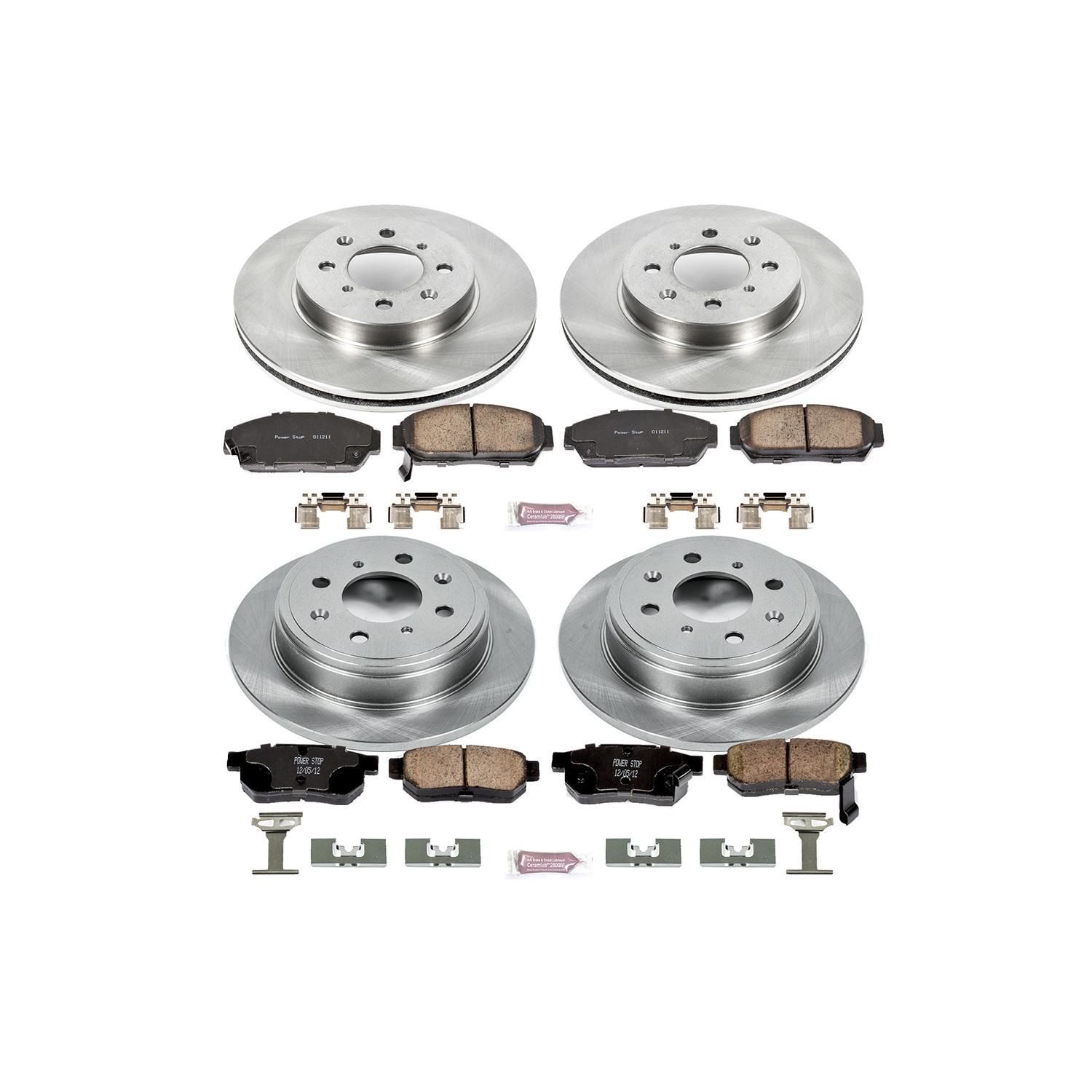 Power Stop LLC KOE4696 Power Stop 1-Click OE Replacement Brake Kits