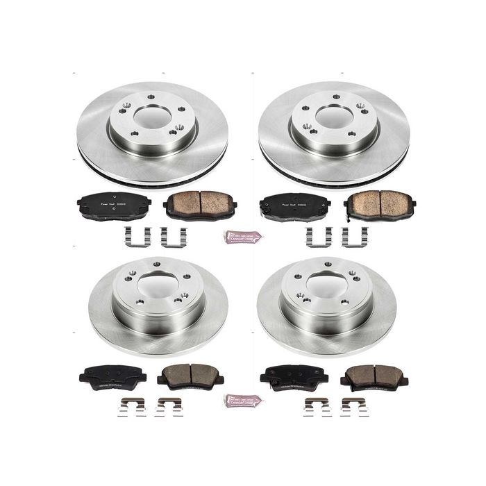 PowerStop Front Brake Kit | 2007–2010 BMW X5 (KOE4692)