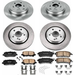 2015 Honda Odyssey Performance Brake Pads / Rotors Kit