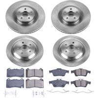 PowerStop Performance Brake Pads Rotors Kit KOE7319 for Ford Focus