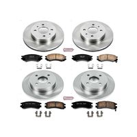 PowerStop Performance Brake Pads Rotors Kit KOE7630 for Saturn SL2