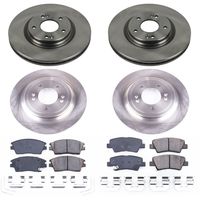 PowerStop Performance Brake Pads Rotors Kit KOE8010 for Kia Sportage