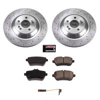 PowerStop Performance Brake Pads Rotors Kit KOE8194 for 2014 Mercedes Benz S550