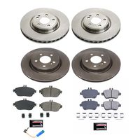 PowerStop Performance Brake Pads Rotors Kit KOE8265 for 2018 Mercedes Benz CLA250