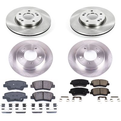 PowerStop Performance Brake Pads Rotors Kit KOE8346