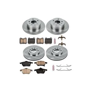 PowerStop Performance Brake Pads Rotors Kit KOE835 for Saturn