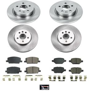 PowerStop Performance Brake Pads Rotors Kit KOE8505