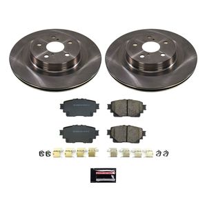 PowerStop Performance Brake Pads Rotors Kit KOE8716 for Toyota Sienna