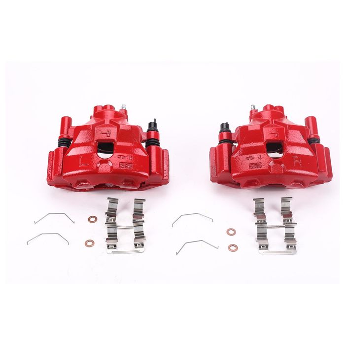 PowerStop Front Red Calipers | 2003–2005 Mazda 6 (S2706) main image 1