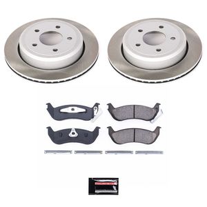 Front & Rear Ceramc Brake Pads for Ford Crown Vctora Town Car Grand