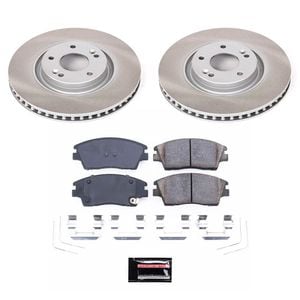 AdecoAutoParts© Front Regular Brake Pads &ap; Rotors For Kia Sportage