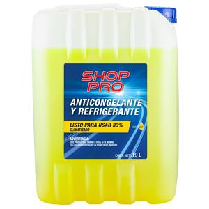 Anticongelante Refrigerante de Motor Shop PRO Amarillo Pre Mezclado de 19 Litros for Jeep Wrangler