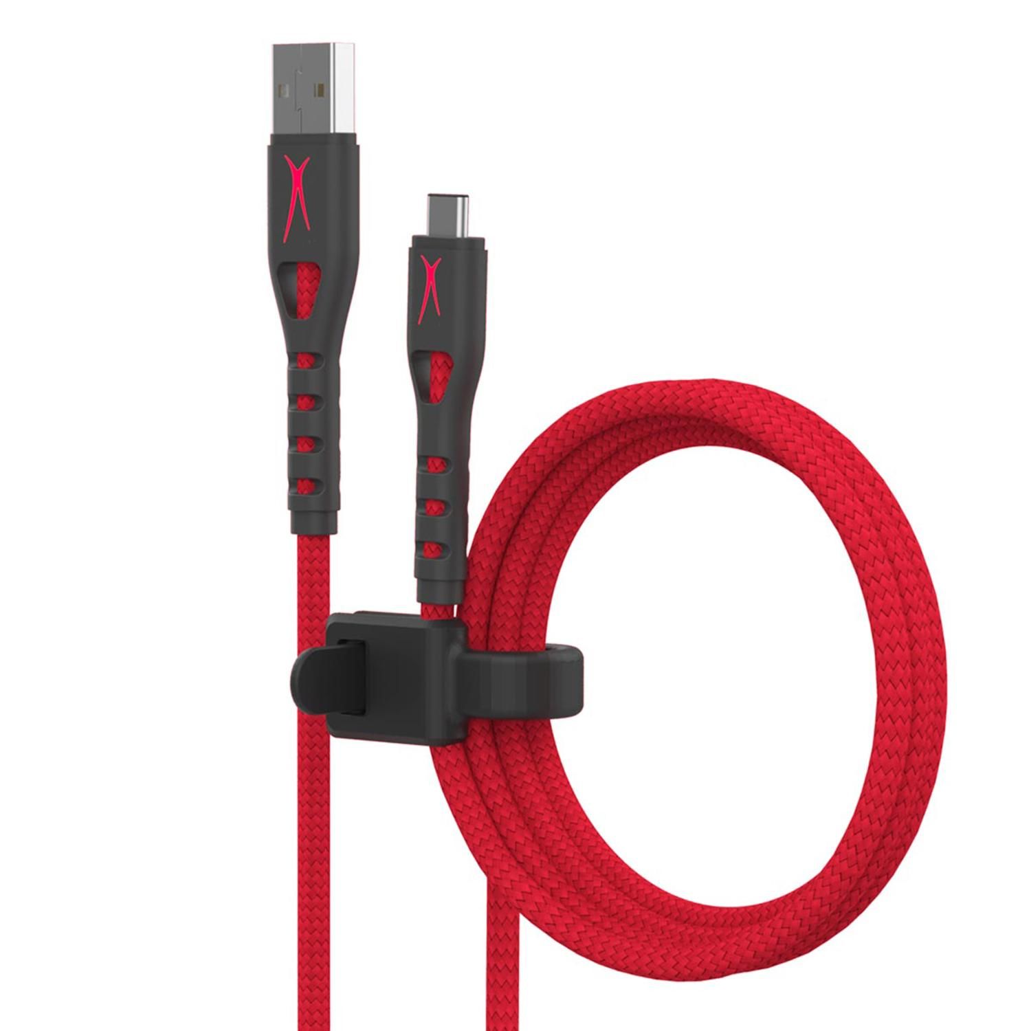 10ft Nintendo Switch Type C Light Up LED Charging Cable