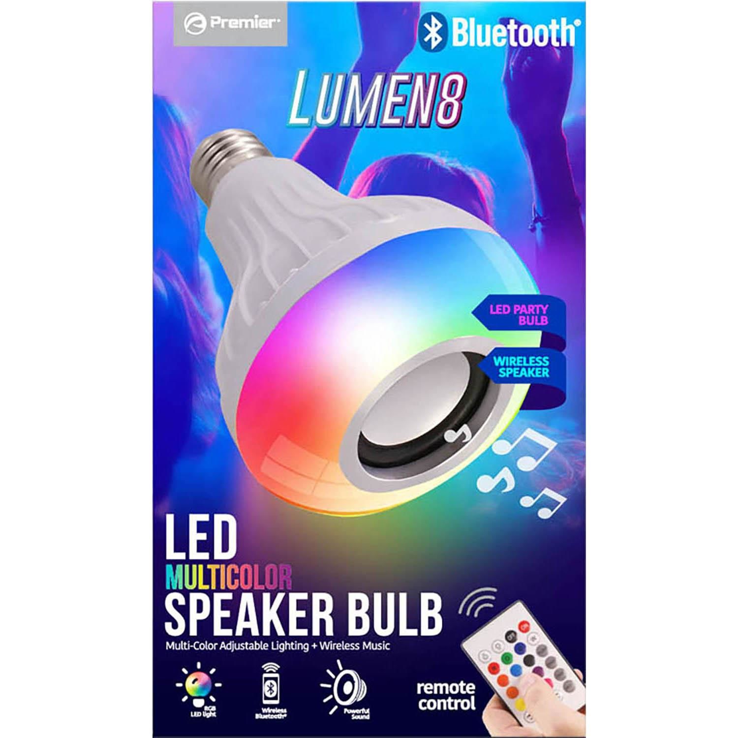 Premier LED Bluetooth Speaker Light Bulb