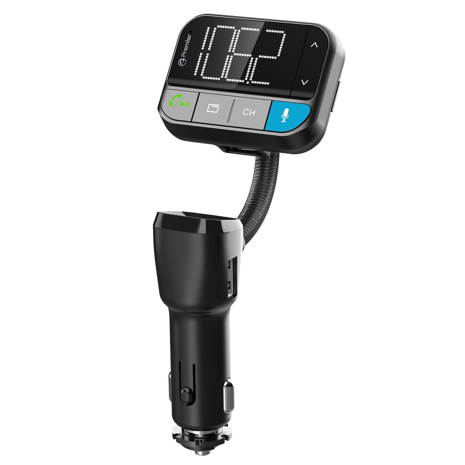 Premier Intelligent Voice Command Bluetooth Fm Transmitter