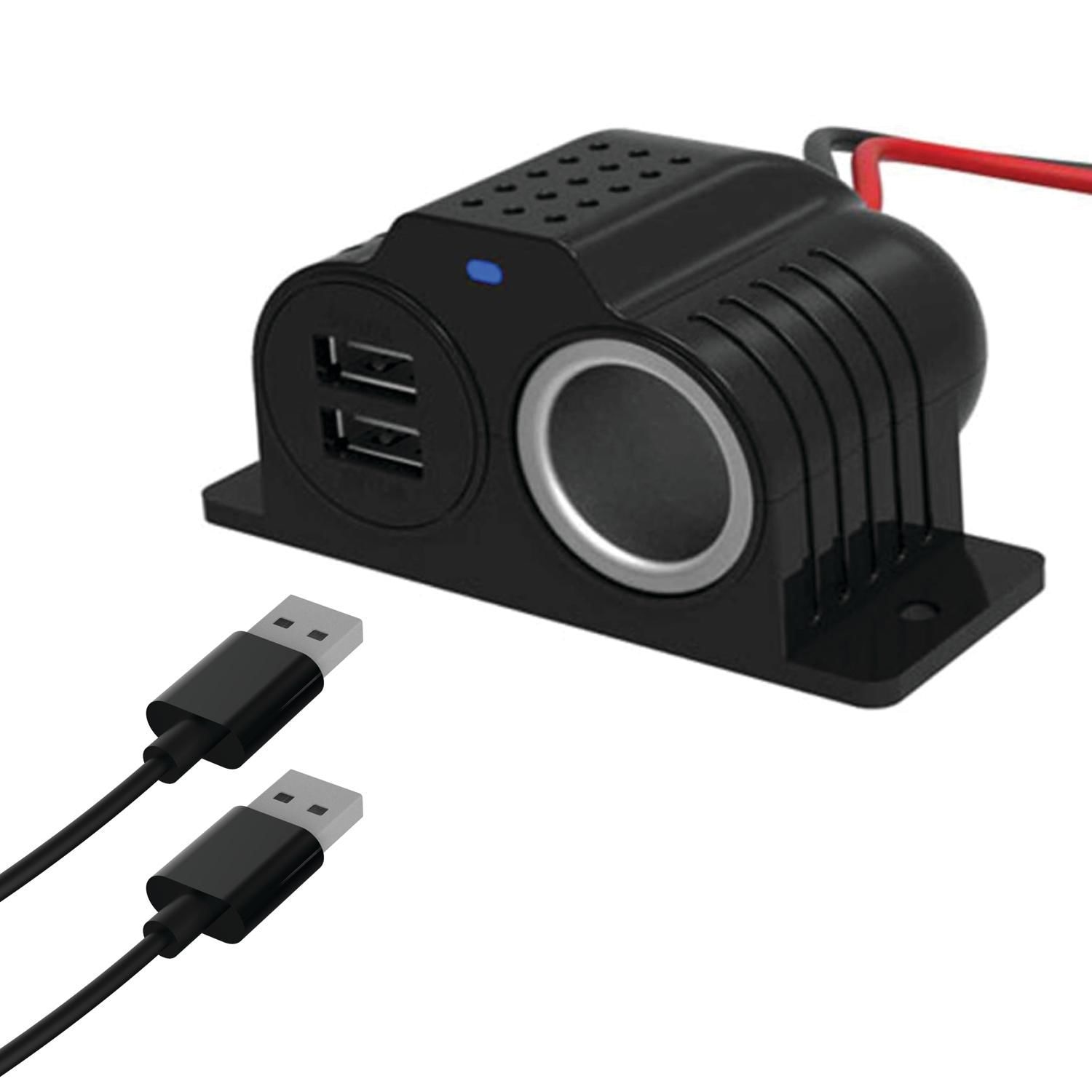 12 volt usb outlet autozone