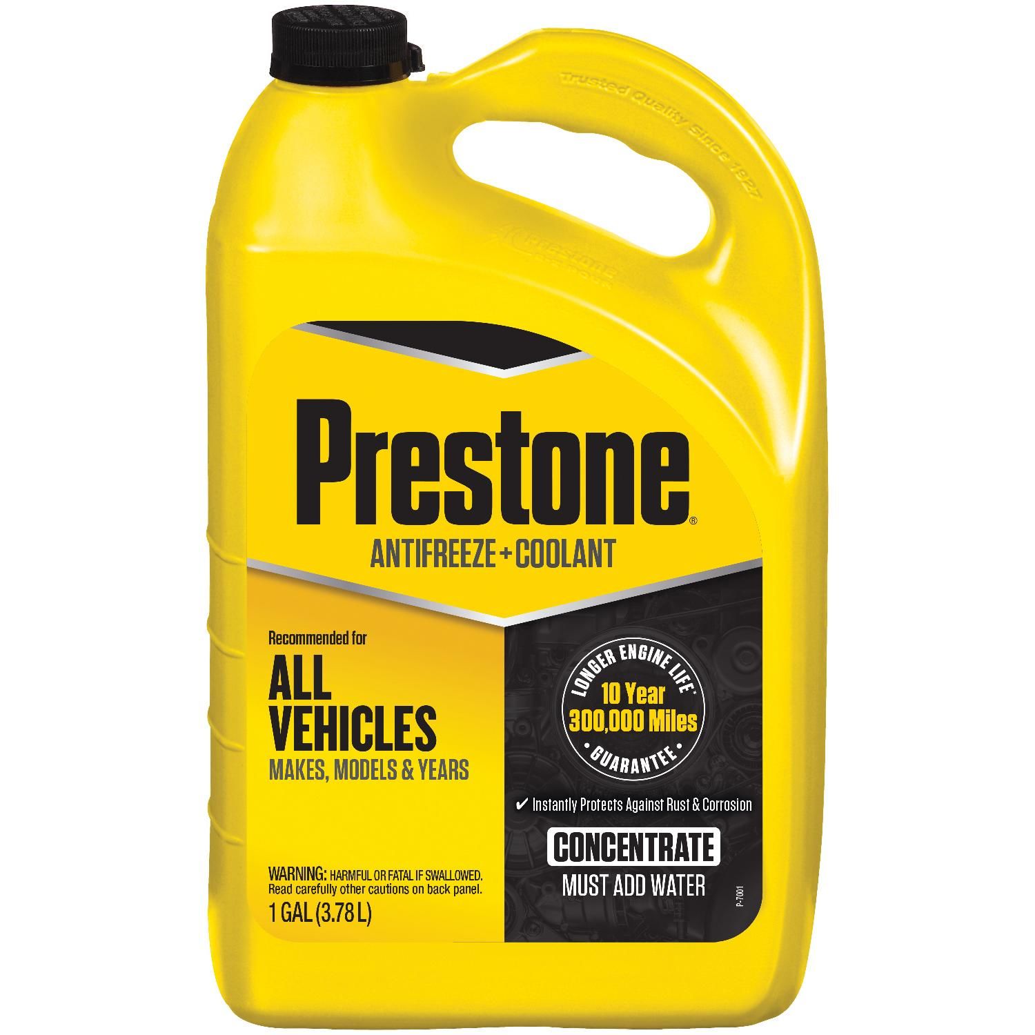 Prestone Concentrate Antifreeze And Coolant 1gal 