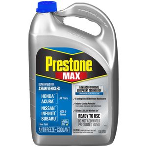 Prestone Max Asian Vehicles Blue Antifreeze and Coolant Ready to Use