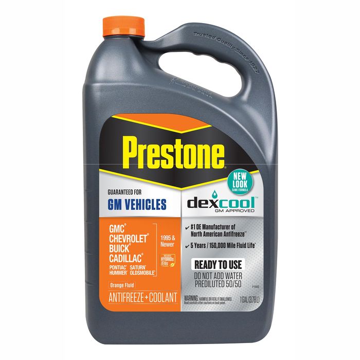 Prestone Dexcool Orange Antifreeze and Coolant Ready-to-Use