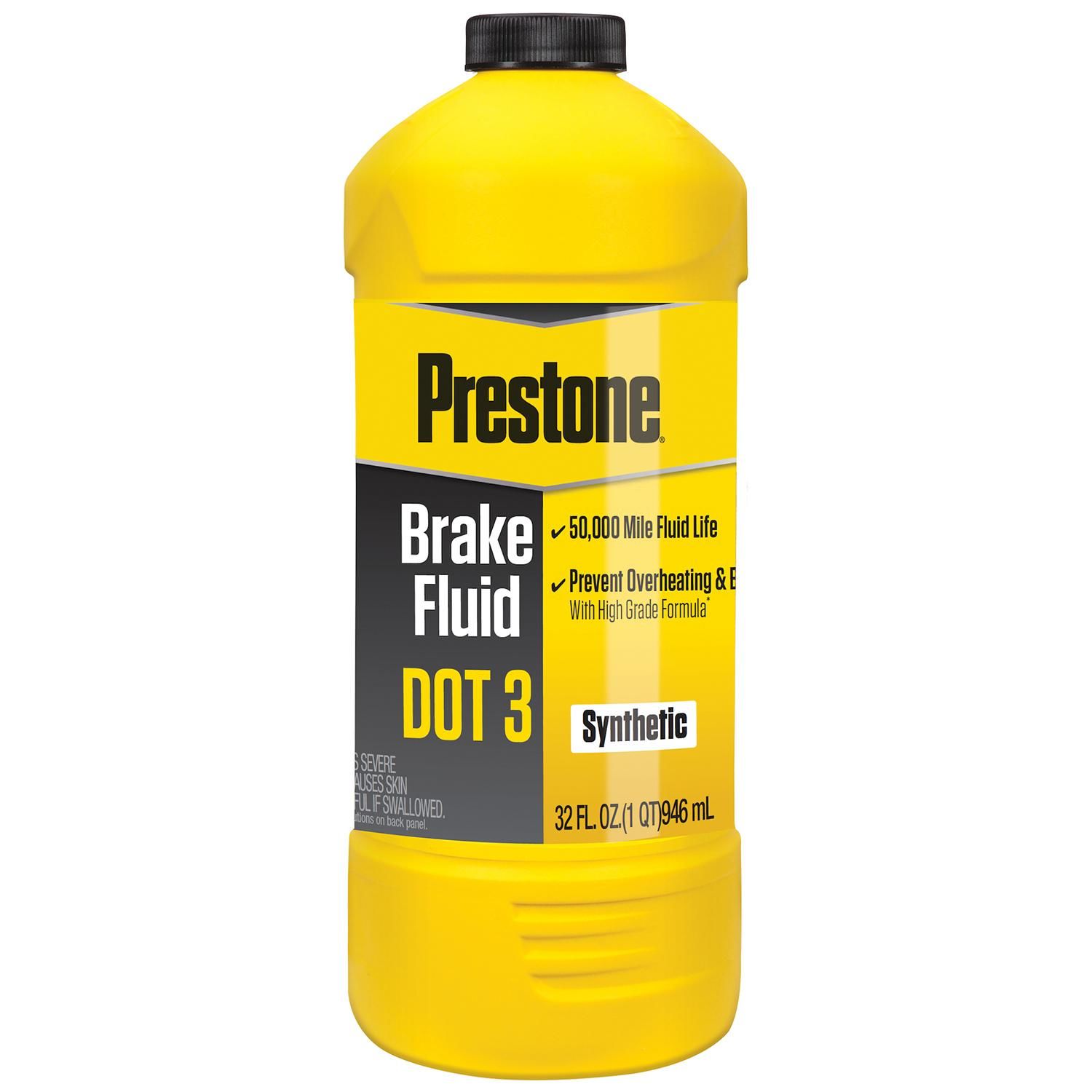 Prestone Dot3 Brake Fluid 32oz