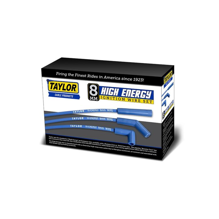 Taylor Cable Spark Plug Wire Set High Energy 8mm Custom Fit 64602 Taylor Cable Spark Plug Wire Set High Energy 8mm Custom Fit 64602