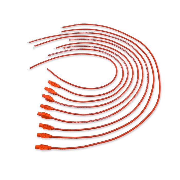 Taylor Cable 8mm Red 8 Cylinder Universal Fit 180 Degree Pro Wire ...