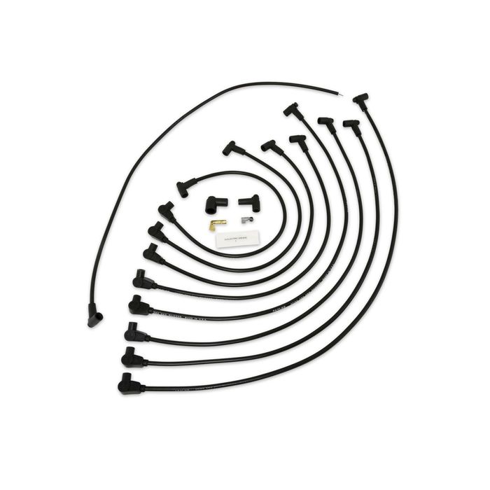 Taylor Cable Spark Plug Wire Set 8mm Spiro Black 76031 Taylor Cable Spark Plug Wire Set 8mm Spiro Black 76031