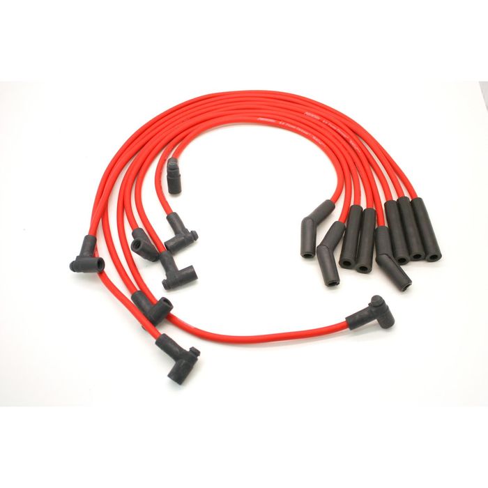 Pertronix 8mm Red Flame Thrower 8 Cylinder GM HEI Custom Fit