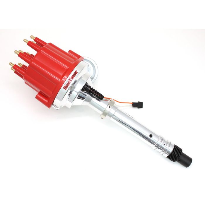 PerTronix Billet Distributor Chevy V8 Red Male Cap D305711 PerTronix Billet Distributor Chevy V8 Red Male Cap D305711