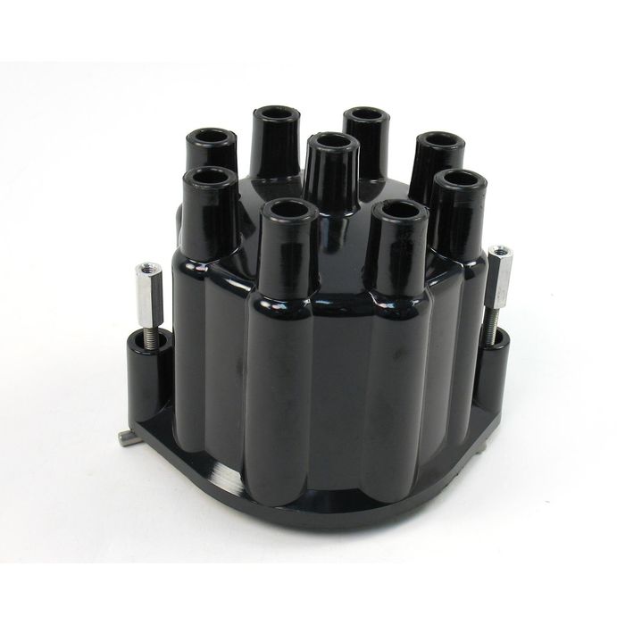 Pertronix Black 8 Cylinder Flame Thrower Marine Billet Distributor Cap