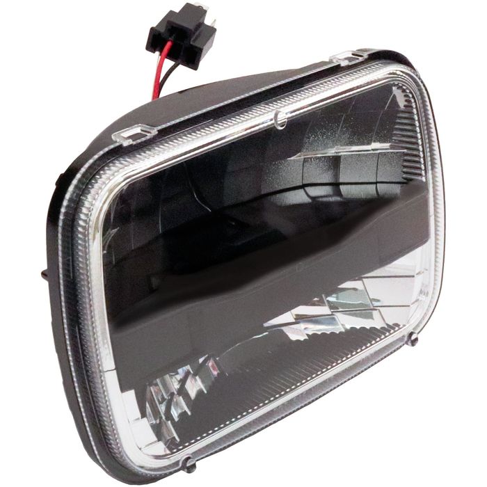 Peterson White 5in x 7in Rectangular LED Headlight