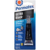 Permatex Ultra Black RTV Silicone Maximum Oil Resistance Gasket Maker 3oz