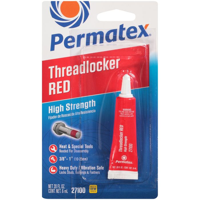 LOCTITE Threadlocker Red 271 0.2-fl oz Automotive and Equipment Specialty  Adhesive