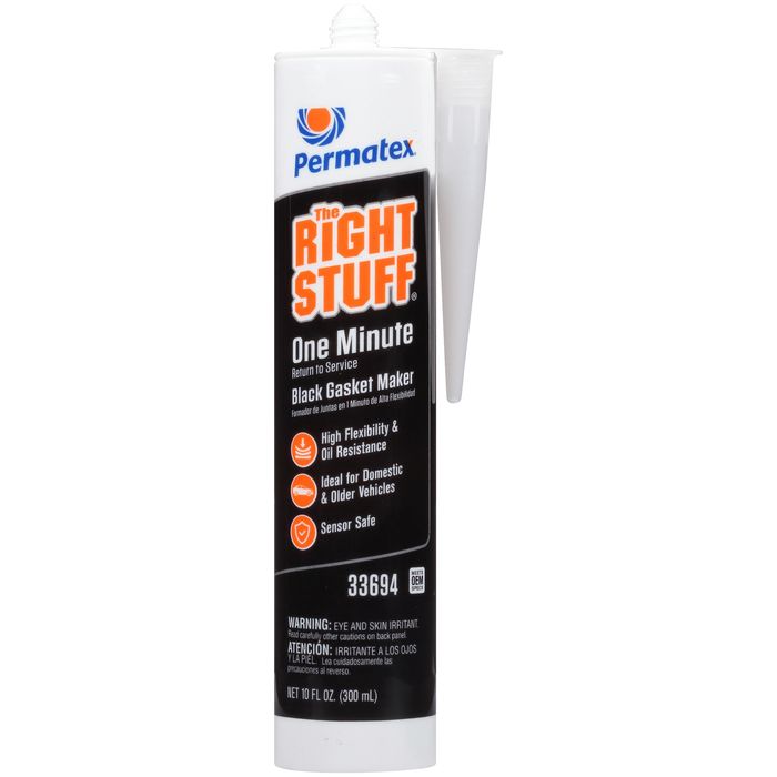 Permatex® RTV Silicone Adhesive/Sealant, Clear, 300-mL