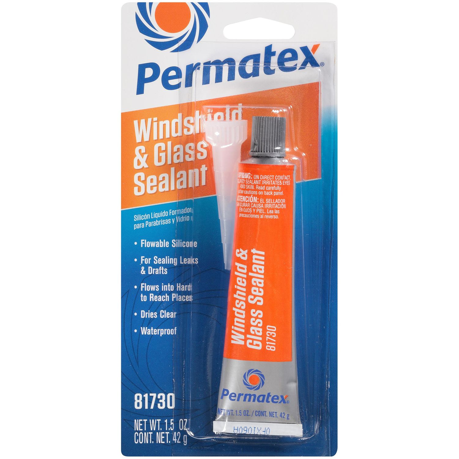 Permatex Windshield & Glass Sealant 1.5oz