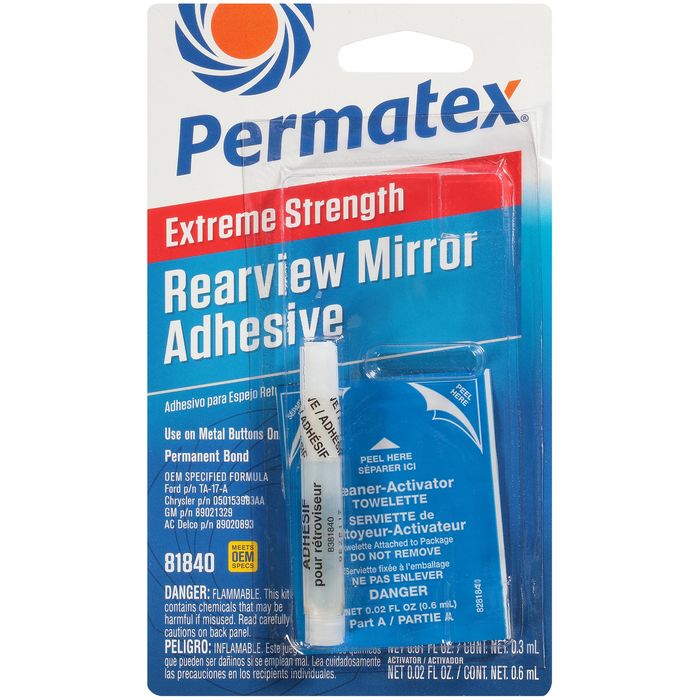 J-B Weld Mirror Weld Rear View Mirror Adhesive 0.2oz