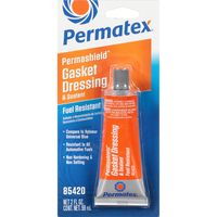 PERMATEX® No. 2 FORM-A-GASKET® Black Non-Hardening Pliable Sealant - 3 oz  Tube at