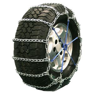 Upgraded Snow Chains for Cars, Emergency Anti Slip Tire Traction Chains for  Tyres Width165-275mm, Black (6-Piece) Q1600080-BK@1 - The Home Depot